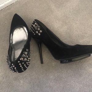 Studded stilettos